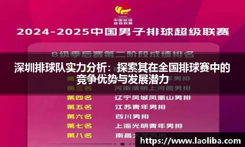 深圳排球队实力分析：探索其在全国排球赛中的竞争优势与发展潜力